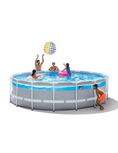Piscine Clearview Premium Prism Frame ronde Ø 488 x 122 cm 2