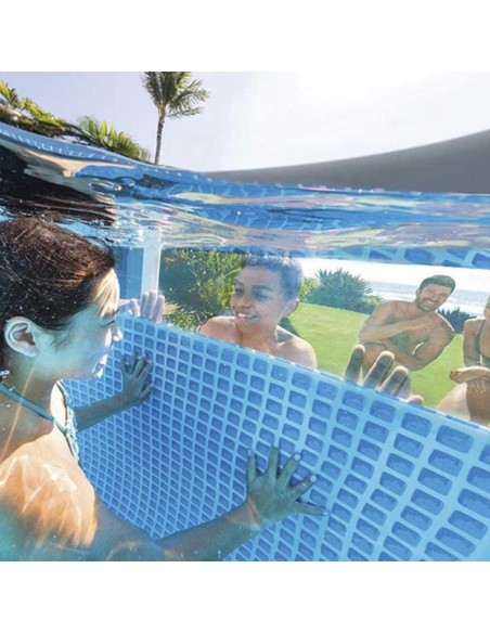 Piscine Clearview Premium Prism Frame ronde Ø 488 x 122 cm