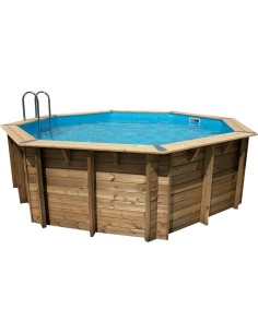 Piscine bois Ubbink Océa Ø 580 x H 130 cm
