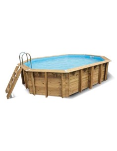 Houten zwembad Ubbink Ocea 550 x 355 x H 120 cm -