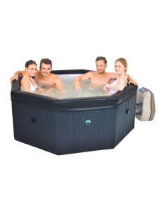Pack NetSpa semi-rigide Octopus 4 à 6 pl. + Ensemble 5 mobiliers 2