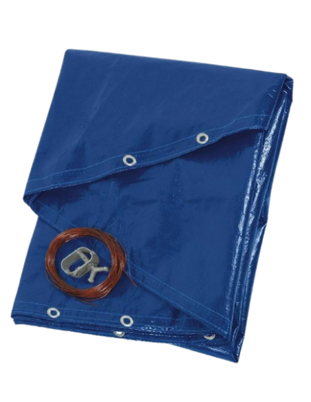 Couverture d'hivernage pour piscine ronde hors sol - Ø 6,40 m