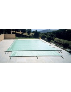 Bâche à barres de sécurité Access 580 g/m² pour piscine 6m x 4m 2