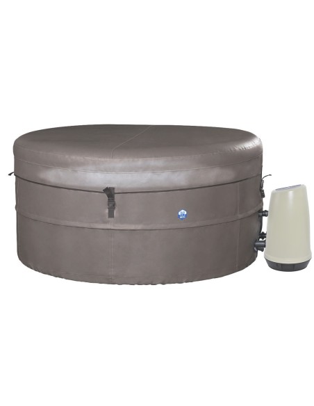 NetSpa Vita Premium halfstijve spa voor 6 personen + Meubelset (5 elementen)