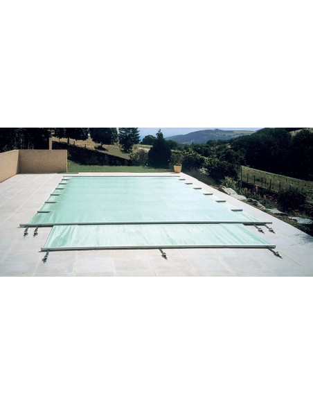 Bâche à barres de sécurité Access 580 g/m² pour piscine 9m x 4m