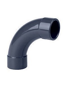 Coude à coller 90° grand rayon Ø50 mm