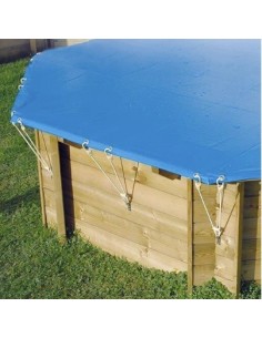 Bâche d'hivernage Ubbink - diamètre 410cm 2