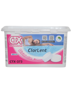 Langzaam Chloor tabletten van 250 g - 1 Kg CTX-373