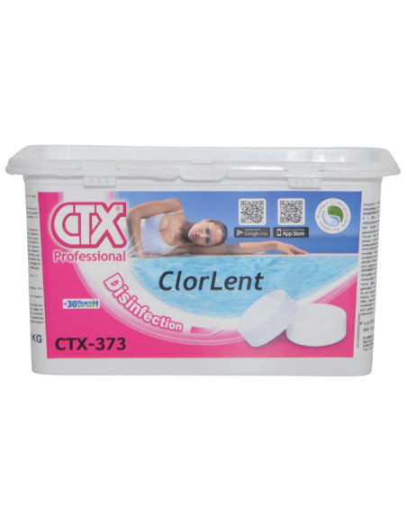 Chlore lent galet de 250 g - 1 Kg CTX-373