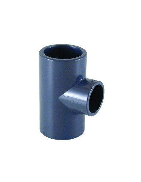 Té PVC 90° à coller Ø50 mm