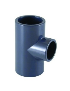 Té PVC 90° à coller Ø63 mm