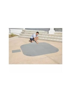 Tapis de protection de sol pour SPA Bestway 216 X 216 cm 2