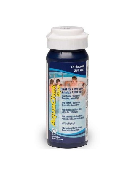 Analysestrookjes Aquachek voor SPA: 6 in 1