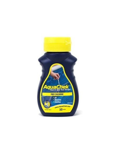 Bandelettes d'Analyse Aquachek jaune 4 en 1