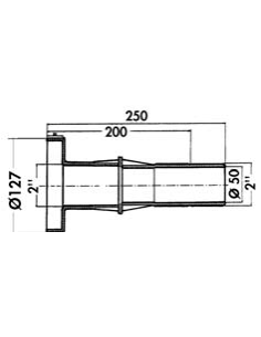 Traversée de paroi Hayward béton 3353 2